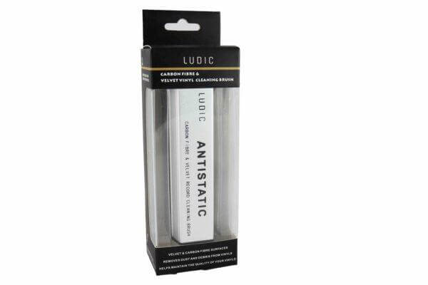 Ludic Anti-static Carbon Fibre & Velvet Cleaning Brush