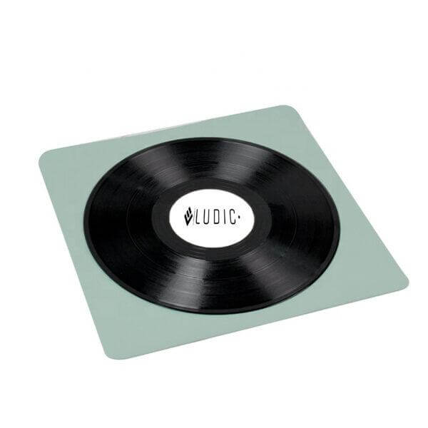 Ludic Vinyl Cleaning Pad – Mint Green PU Protective Mat