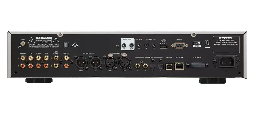 Rotel RC-1572 MKII Preamplifier