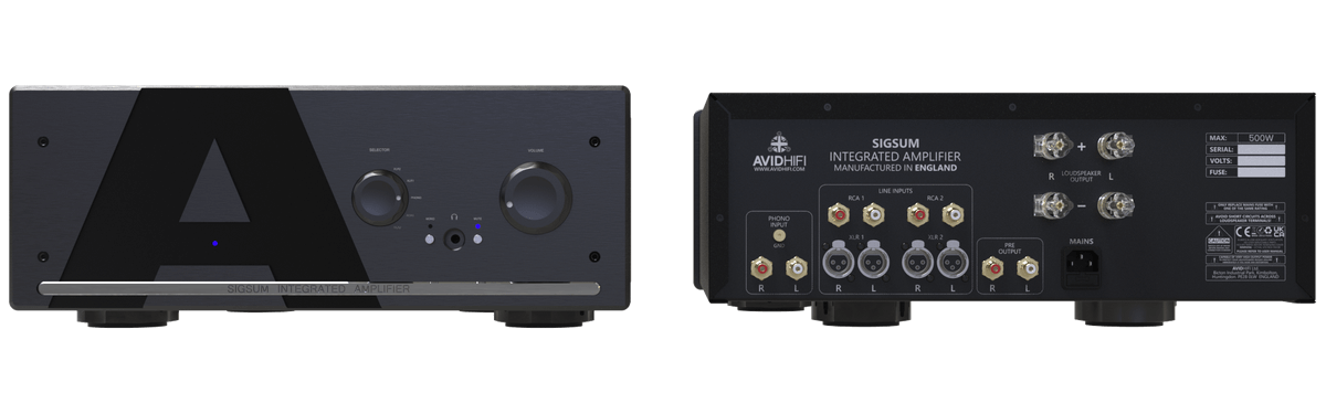 AVID SIGSUM™ Integrated Amplifier - Black or Silver