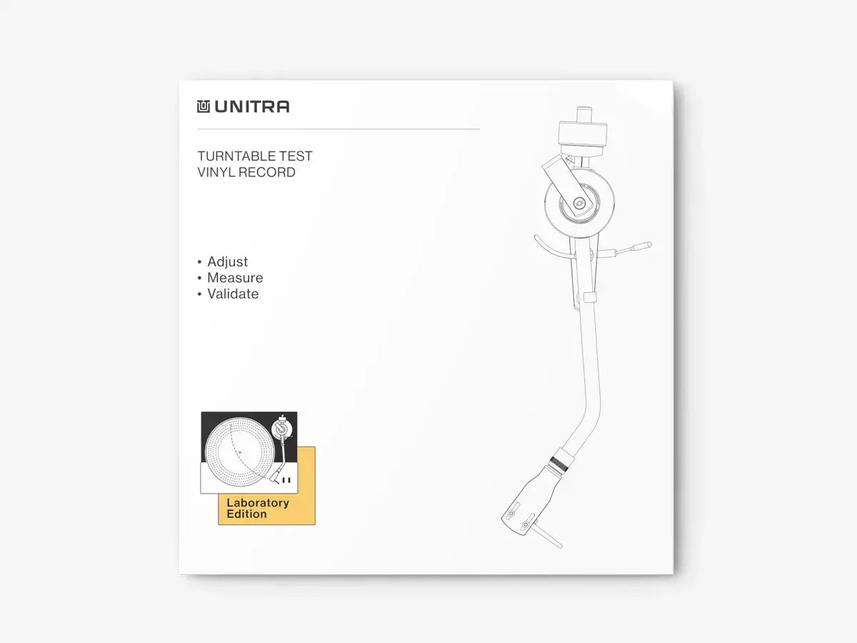 Unitra WT-2 Turntable Test Vinyl Record - Laboratory Edition