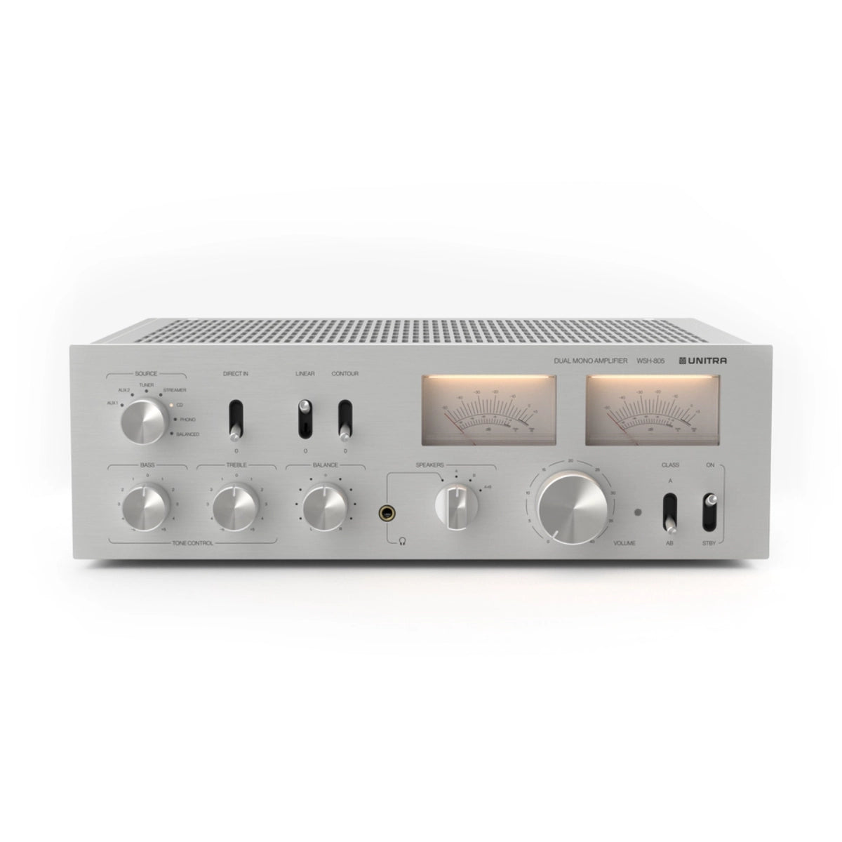 Unitra WSH-805 Integrated Stereo Amplifier (Silver)