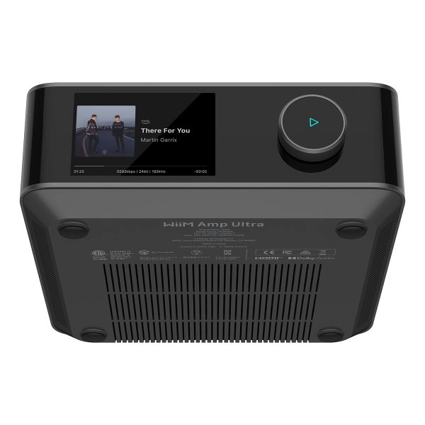 WiiM Amp Ultra Wireless Audio Streaming Amplifier – Space Grey