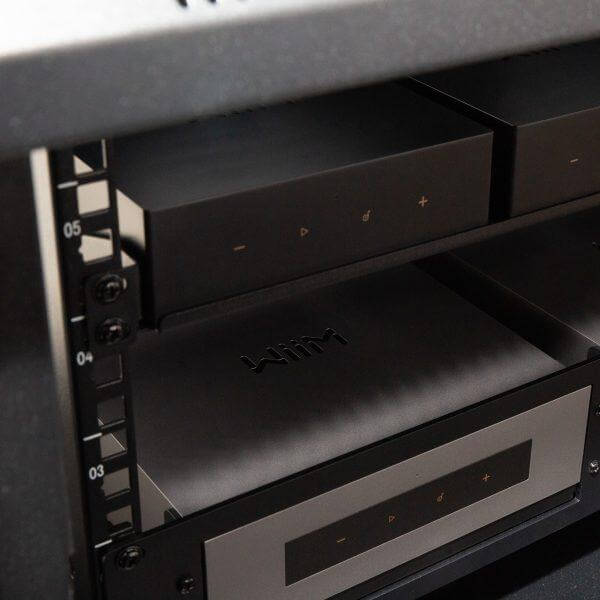 WiiM CI MOD S 1RU Rack Mounting Tray for 3 MOD-S Streamers