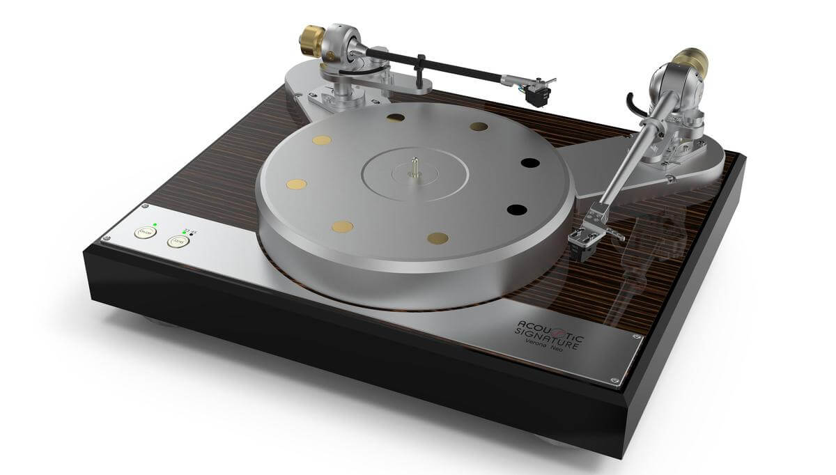 Acoustic Signature Verona Neo (inc 8 silencer platter).. without tonearm & cartridge