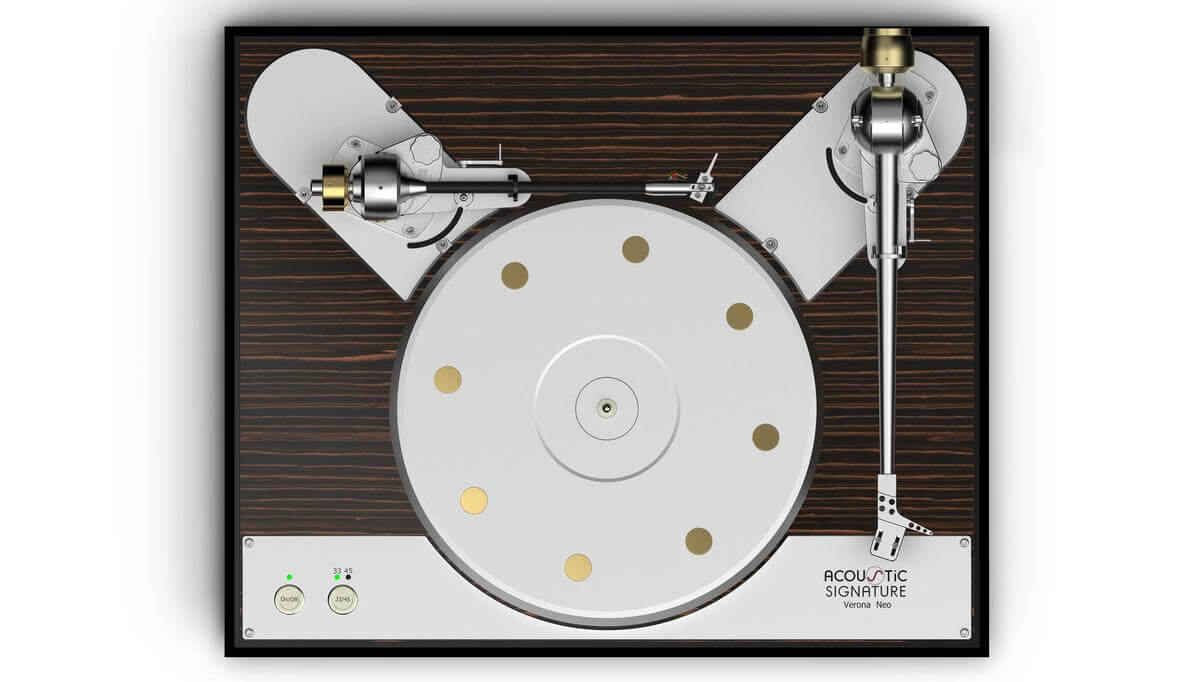 Acoustic Signature Verona Neo (inc 8 silencer platter).. without tonearm & cartridge